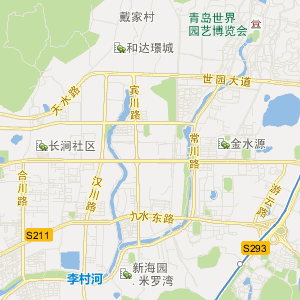 青岛市李沧区地图