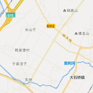 营口市大石桥市地图