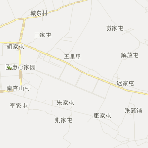 四平市梨树县地图