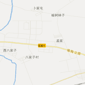 长春市榆树市地图