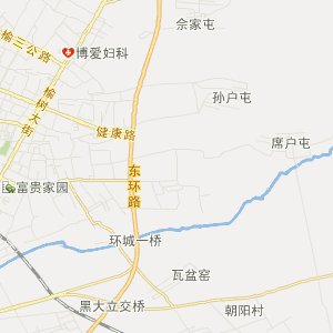 长春市榆树市地图