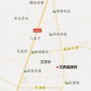 绥化市兰西县历史地图