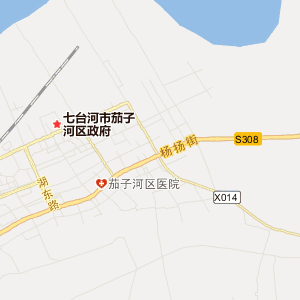 七台河市桃山区地图