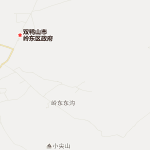 双鸭山市岭东区地图
