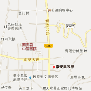 秦安县中山镇地图图片