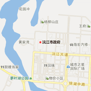 湖南省沅江市乡镇地图图片
