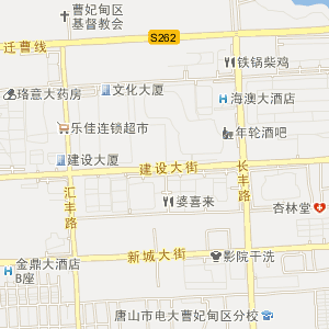 唐海县城小区地图图片
