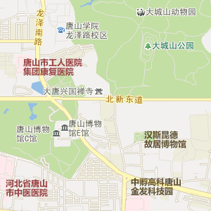 唐山百货大楼地图图片