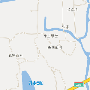 盛桥镇地图图片