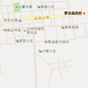 萝北县详细地图图片