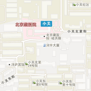 北京安贞医院位置地图图片