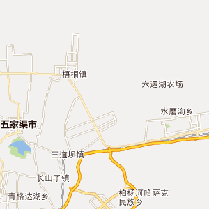 五家渠青湖镇地图图片