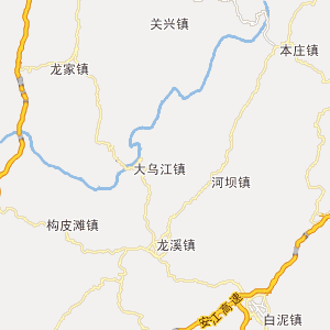 铜仁松桃苗族自治县地图