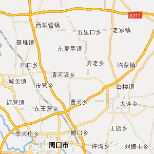 柘城县区域图图片