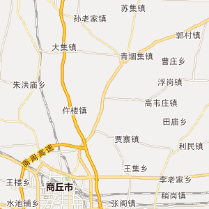 单县城地图全图高清版图片
