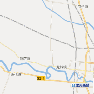 漯河万泉河路路线图图片