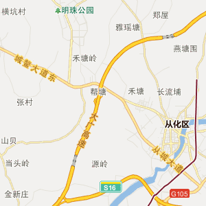 广州从化3路上行公交线路