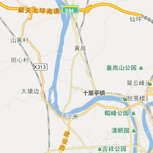 翁源县坝仔镇地图图片