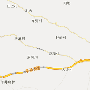 长治壶关县地图