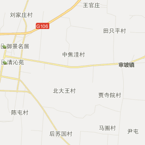 安平县地图 村庄图片