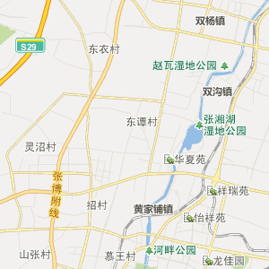 张店132路公交车路线图图片