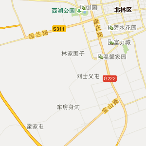 绥化市大学院校分布图_绥化市大学院校交通线路地图_ 黑龙江省 绥化市