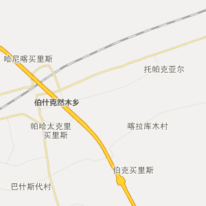 喀什公交车线路图图片