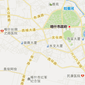 喀什火车站地图图片