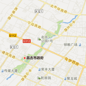 昌吉市区地图全图图片