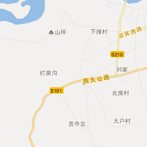 青海省贵德县详细地图图片