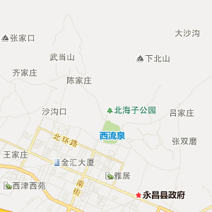 金昌市永昌县地图