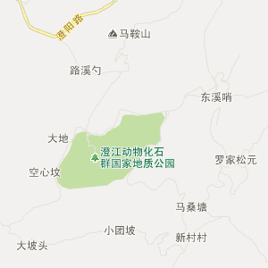 澄江市地图