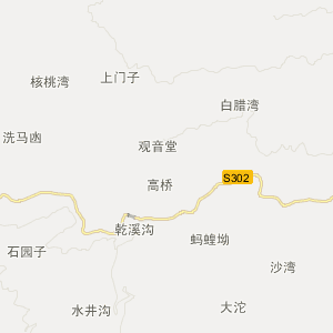 昭通盐津县城地图图片