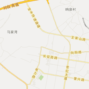 平川地图全景图片