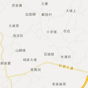 黔西县内的地图图片