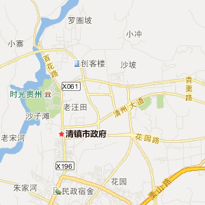 清镇麦格乡地图图片