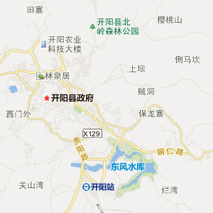 开阳县高清地图图片