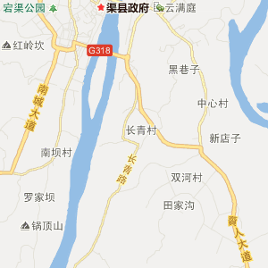 四川渠县位置图片