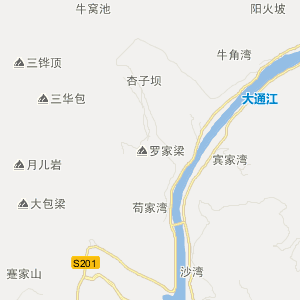 通江县空山镇地图图片
