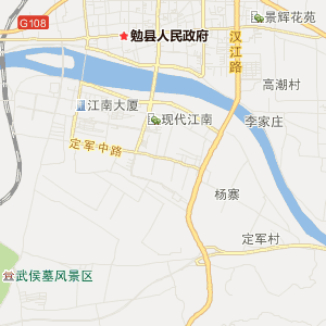 勉县行政区划图图片