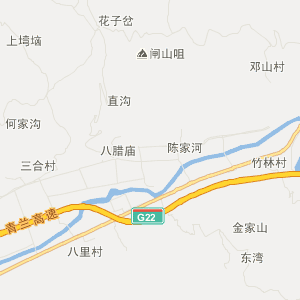 固原市隆德縣地圖