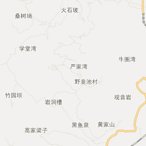 建始地图 大地图图片