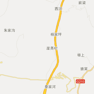 铜川市宜君县地图