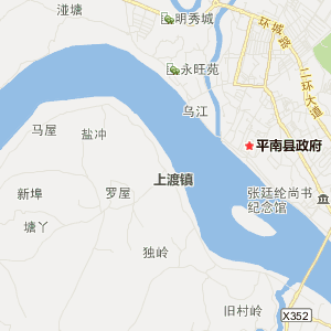广西省贵港市平南地图图片