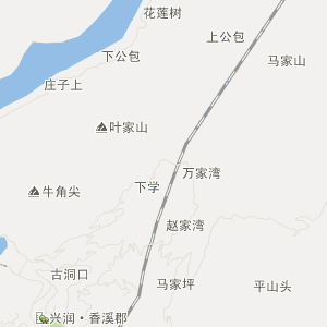 兴山县古夫镇地图图片