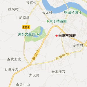 宜昌市当阳市地理地图