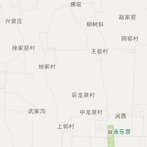 山西芮城县乡村地图图片
