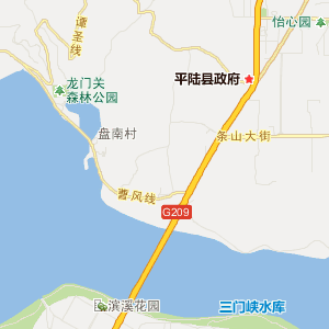 三门峡市湖滨区地理地图