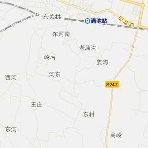 渑池县地图
