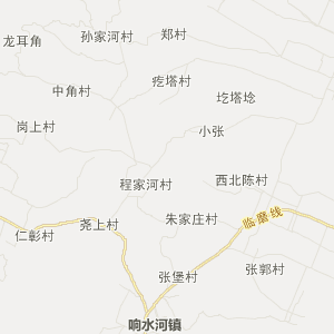 临汾市浮山县地图